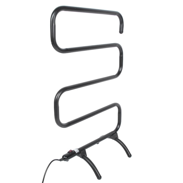 Toallero Con Calefacción, Aleación De Aluminio Fácil De Operar Toallero De Secado Bajo Consumo De Energía Con Interruptor A Prueba De Agua Para Cocina Para Baño Mgaxyff Enchufe de EE. UU. 110V