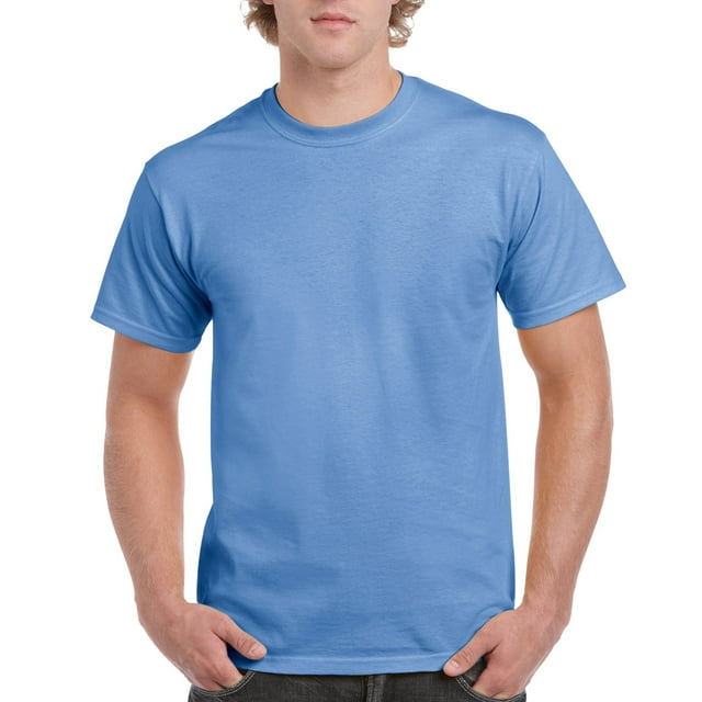 Gildan T-Shirt Ultra Coton pour Hommes, 4TG, Bleu Caroline