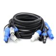 thumbnail image 3 of High Quality Powercon 3-Pin XLR Combo Cable 5m DMX512 Power Con Cable, 3 of 5