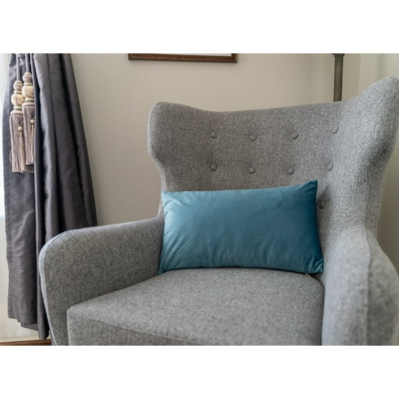 Rectangular 12''x20'' Lumbar Pillow Covers (With/Without Inserts)