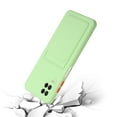 thumbnail image 5 of Galaxy A42 5G Case, Slim Soft Fit Shockproof Protection Case Dropproof Non-Slip Silicone Case with Card Slots Soft TPU Bumper Phone Wallet Case for Samsung Galaxy A42 5G, Green, 5 of 6