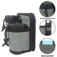 thumbnail image 4 of Portavasos para maletas con manos libres, accesorios de viaje, ajustable para diferentes tamaños de tazas de café, turistas-gris, 4 of 5