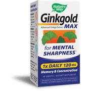 Nature's Way Ginkgold Max 120 mg - 30 Tablets