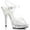 Clr/Clr, variant on 5" Heel, 3/4" PF Ankle Strap Sandal - Clr/Clr, 5