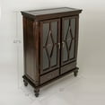 thumbnail image 6 of Wayborn Brown Birchwood 32″X14″X42″ Vista Grove Cabinet with Glass Doors Assembly Not Required, 6 of 6