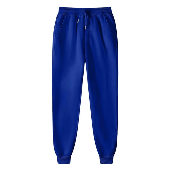 zaveiop Stretch Active Sweatpants Women Ultra Stretch Breathable Casual Comfy Fit Pant (Z-Blue, L)