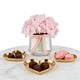 thumbnail image 4 of Maceta de hortensias – Elegante arreglo floral rosa • Regalo de San Valentín • Flores artificiales duraderas • Cuidado mínimo • Centro de mesa para el hogar u oficina, 4 of 6