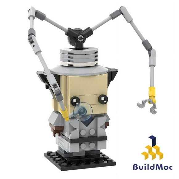 MOC-35886 Children's building block toy Jiajiet square head boy compatible with LEGO building blocks