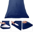 thumbnail image 5 of Unique Bargains Body Pillow Covers Egyptian Cotton Pillowcases Set of 2, 5 of 8