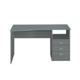 thumbnail image 6 of Techni Mobili Classic Computer Desk with Drawers, Gray, 6 of 9
