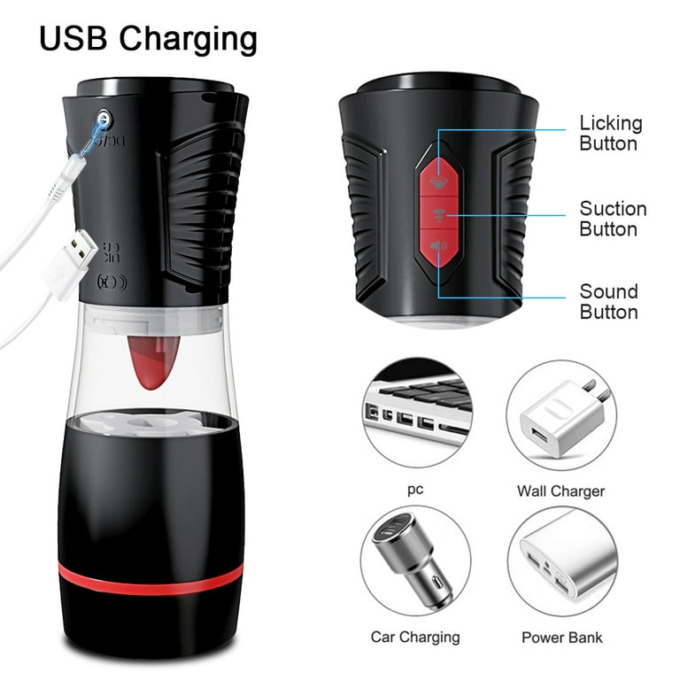 Automatic Male Masturbator Powerful Sucking Machine Tongue Licking Stimulation Glans Masturbation - Walmart.com Automatic Male Masturbator Powerful Sucking Machine Tongue Licking Stimulation Glans Masturbation - Walmart.com