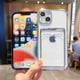 thumbnail image 3 of Funda De Inserción De Tarjeta Galvanizada , Paquete Completo , Teléfono Anticaída Y A Prueba De Golpes Adecuada Para iPhone 11 12 13 14 PRO MAX X XR 7 8 plus, 3 of 4