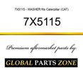 thumbnail image 1 of 7X5115 - WASHER fits Caterpillar (CAT), 1 of 1