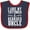 Navy and Red, variant on Inktastic I Love My Tattooed & Bearded Uncle Boys Baby Bib