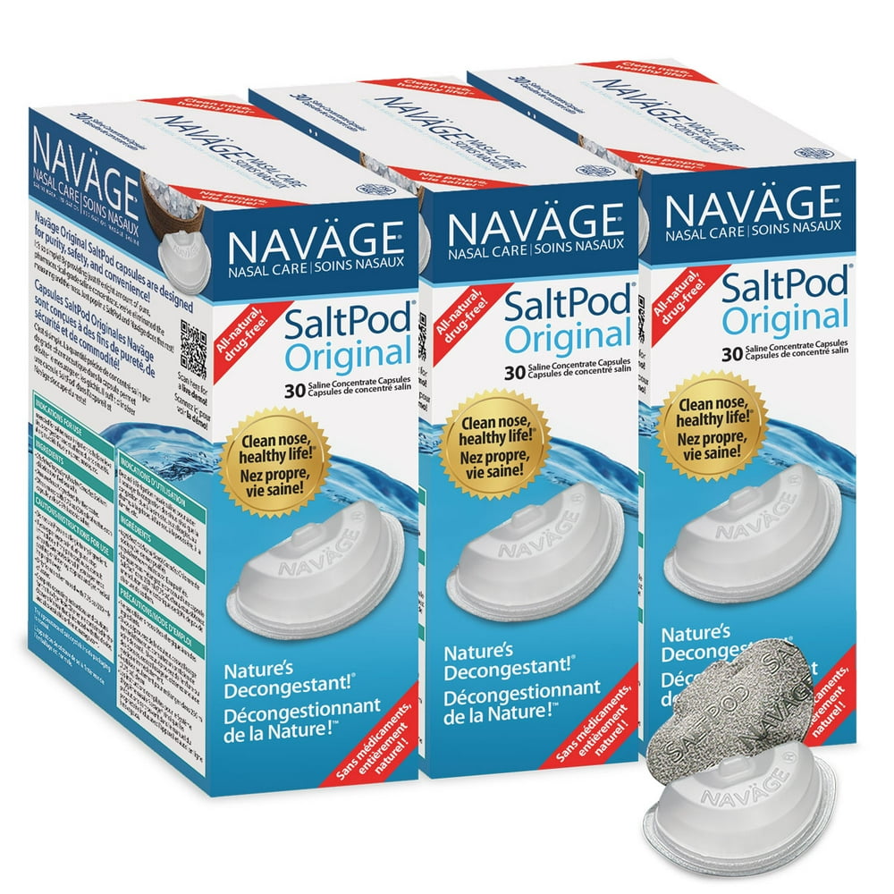 Navage SaltPod Bundle 3 SaltPod 30Packs (90 SaltPods) 44.85 if