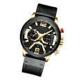 thumbnail image 1 of 8329 Reloj de pulsera de cuarzo para hombres de negocios. Reloj deportivo. Tres sub-marcados. Ca CURREN  Mirar, 1 of 6