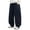 Navy, variant on LIJCC Boys Solid Color Drawstring Sweatpants Spring Autumn Loose Wide Leg Sweat Pants Elastic High Waist Baggy Joggers(Black,6-7 Years)
