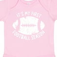 thumbnail image 4 of Inktastic It's My 1st Football Season Distressed Boys or Girls Baby Bodysuit, 4 of 5