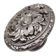 thumbnail image 3 of GlideRite 2 in. Old World Ornate Oval Cabinet Knob, Oil Rubbed Bronze, 3 of 4