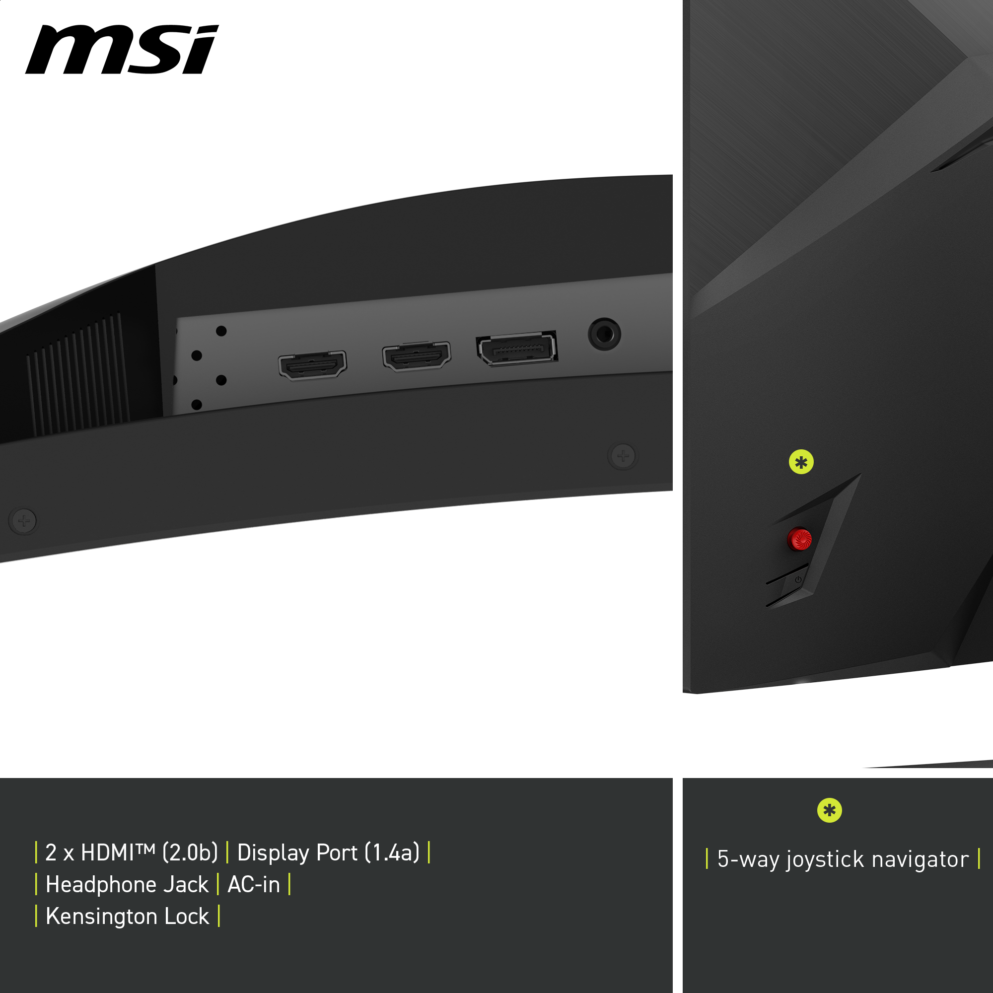 MSI MAG 321CQF E18W 32 Inch Curved Gaming Monitor photo 5