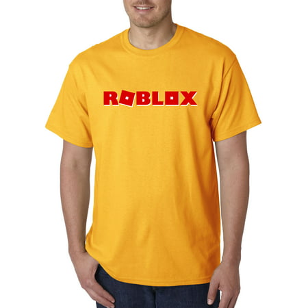 New Way New Way 922 Unisex T Shirt Roblox Logo Game Filled Small Gold Walmart Com - denim jeans shorts w anklet roblox