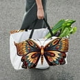 thumbnail image 7 of Butterfly Large Capacity Reusable Foldable Oxford Cloth Grocery Baskets - Multipurpose Storage Basket and Decorative Box, 7 of 7