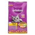thumbnail image 1 of Croquetas para Gatos Whiskas Adultos Pollo 4.5Kg, 1 of 4
