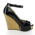 thumbnail image 5 of PENTHOUSE PH475-ROCKY Women Open Toe 4.5" High Cork Wedge Heel Ankle Wrap Pump, 5 of 5