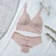 thumbnail image 1 of Conjuntos de sujetador de encaje para mujer Ropa interior sin costuras Chaleco sin espalda Bralette con relleno sexy Lencería Sujetador ultrafino amp; Conjuntos breves Íntimos femeninos Tan Jianjun unisex, 1 of 2