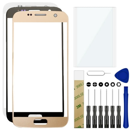 For Samsung Galaxy S7 SM-G930F Replacement Glass Lens Screen Tool White