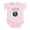 Petal Pink, variant on CafePress - Best Brother In The World Body Suit - Baby Light Bodysuit, Size Newborn - 24 Months
