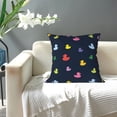 thumbnail image 6 of Home Throw Pillow Covers Two Sides Printed colorful ducks Decor Sofa Living Room Bed Couch Car, 6 of 7