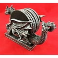 thumbnail image 3 of The Voyage Of The Rune Dragon Figurine Coaster Set With Five Round Coasters, 3 of 4