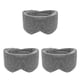 thumbnail image 3 of Soidarity Parche de ojo para dormir longitud ajustable adultos niños plegable lavable Flexible Blinder hogar visera gris Type1 NO1, 3 of 6