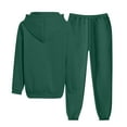 thumbnail image 4 of GEWSEY 2 Piece Tracksuit for Women Sweatsuits Sets Outfits Long Sleeve Zip Up Sweatshirt Long Pants Casual Jogging Suits (Green, S), 4 of 5