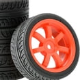 thumbnail image 3 of Neumáticos de Coche RC Yotijar 1/16 Naranja 62 mm, 3 of 4