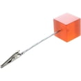 thumbnail image 7 of ‎SHBOTO  Resin Cube Base Note Clip, Alligator Clip Card Table Stand Holder for Wedding Party or Meeting Displaying Alligator Clip Note Holder Pack of 10, 7 of 7