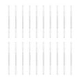 thumbnail image 1 of MasteelfCA 20PCS Multi-functional Binder Clip Plastic Paper Fasten Bookbinding Clips, 1 of 8