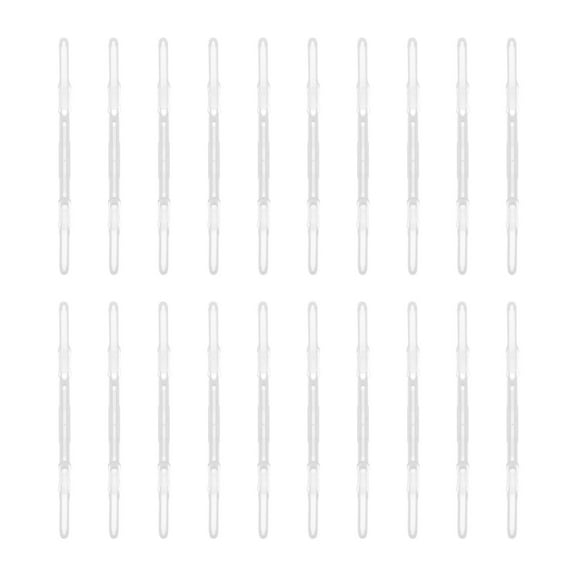 FELTECHELECTR Document Fastener Plastic for Students 20Pcs