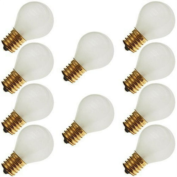 Industrial Performance 10S11N/F 130V, 10 Watt, S11, Intermediate Screw (E17) ...