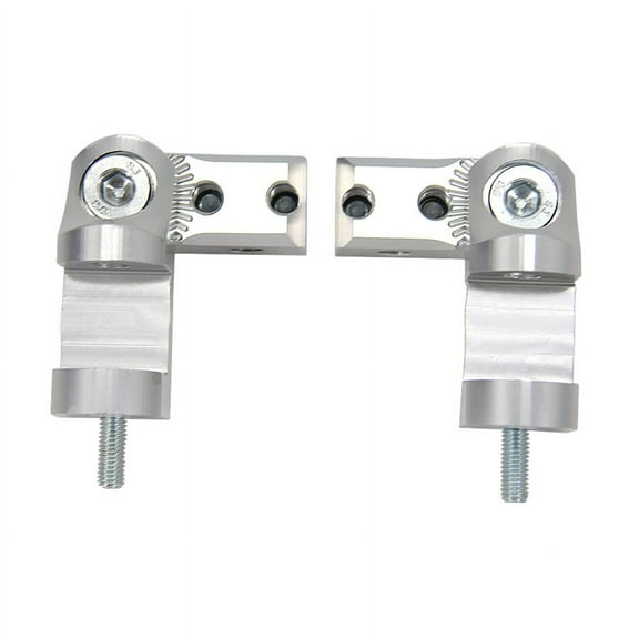 Universal CNC Aluminum Motorcycle Foot peg Passenger Footpeg Lowering Kit US