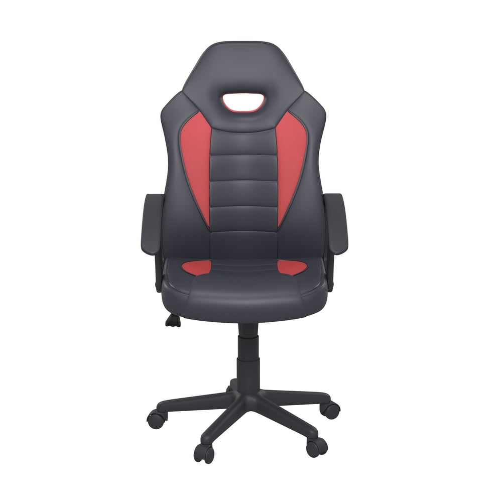 Lifestyle Solutions Kasper Gaming Chair Rocker, Racing Red