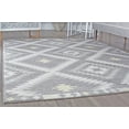 thumbnail image 6 of Soleil BR30F Kilim Gray Tribal Moroccan gray Area Rug, 8'9"x12', 6 of 9