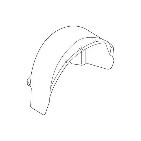 Genuine OE Volvo Wheelhouse Liner - 30661130 Fits select: 2007-2016 VOLVO S80