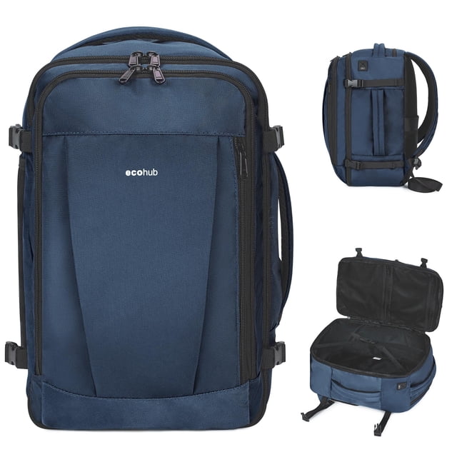 Mochila de viaje ECOHUB Spirit Airlines Carry On 30L Azul