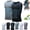 Gray+Black, variant on Shape Wear Shirt Men, Compression Shirt For Athletic Support, Maynox Compression Shirt Men For Fitness And Daily Base Layer