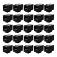 thumbnail image 1 of 50 Pcs Coupleur Rj45 Cat6 Jacks Coupleur en Ligne Femelle à Femelle Insert Coupleur, 1 of 7