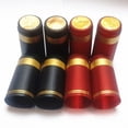thumbnail image 4 of 200 Pcs Capsules Thermorétractables pour Bouteille de Vin, Film Rétractable Rouge, Accessoires pour Vin Usagés - Style Bouteille à Bouche Droite (Rouge, Doré), 4 of 8