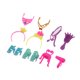 thumbnail image 1 of 12 Pcs Accesorios De Vestir De Moda Juego De Simulación Para  Doll Sunnimix Accesorio de moda de muñeca, 1 of 8