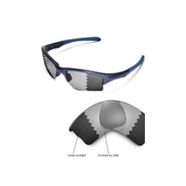 Walleva Transition/Photochromic Polarized Replacement Lenses for Oakley Quarter Jacket Sunglasses